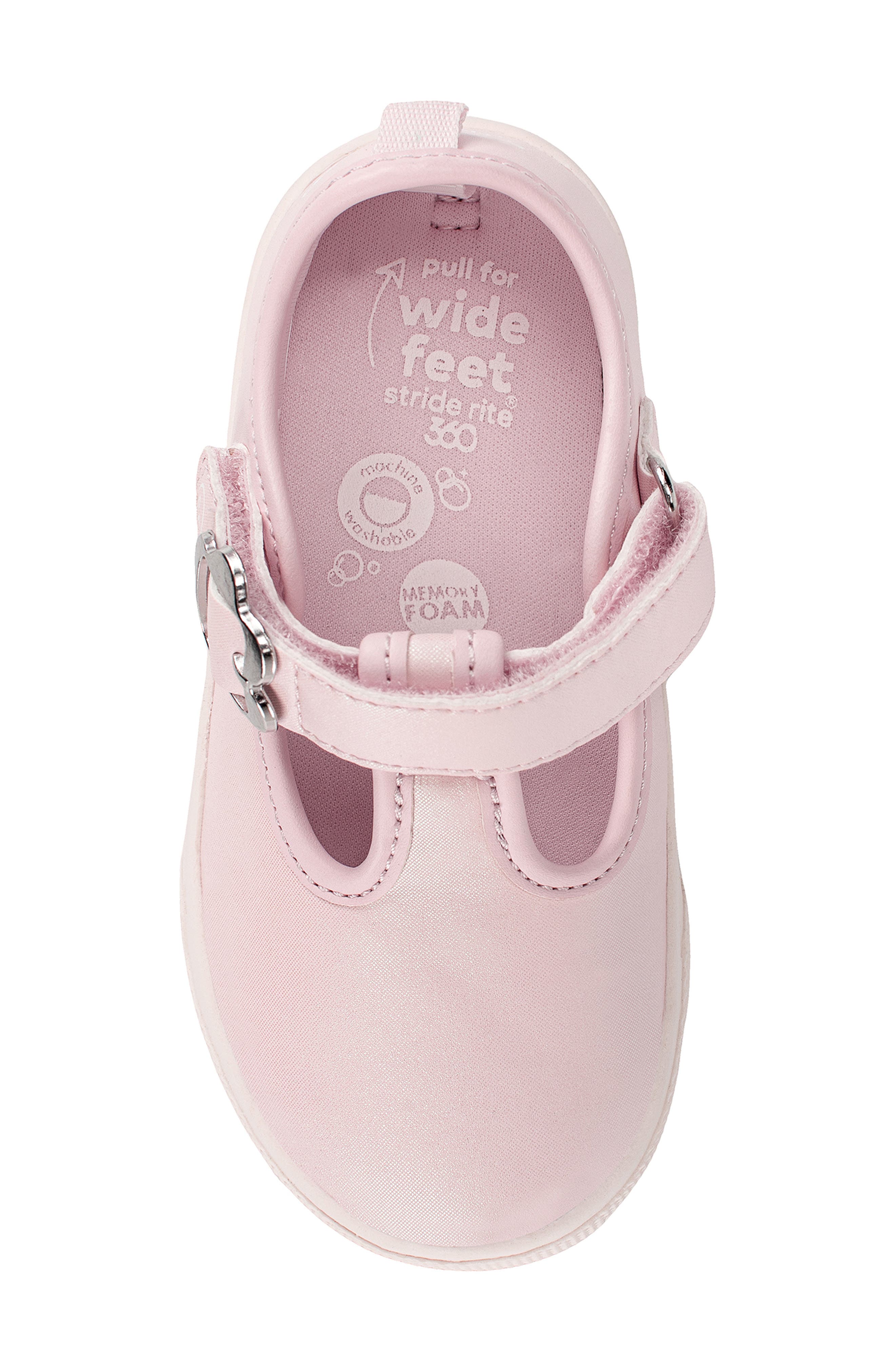 Stride Rite Kids' Gia Flat, Alternate, color, Pink