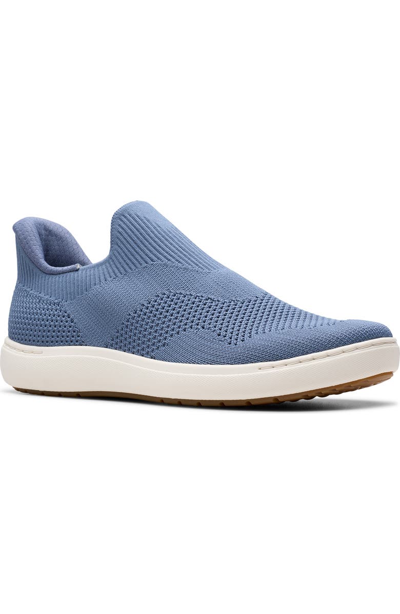 Clarks<sup>®</sup> Nalle Step Sneaker, Main, color, Blue Grey