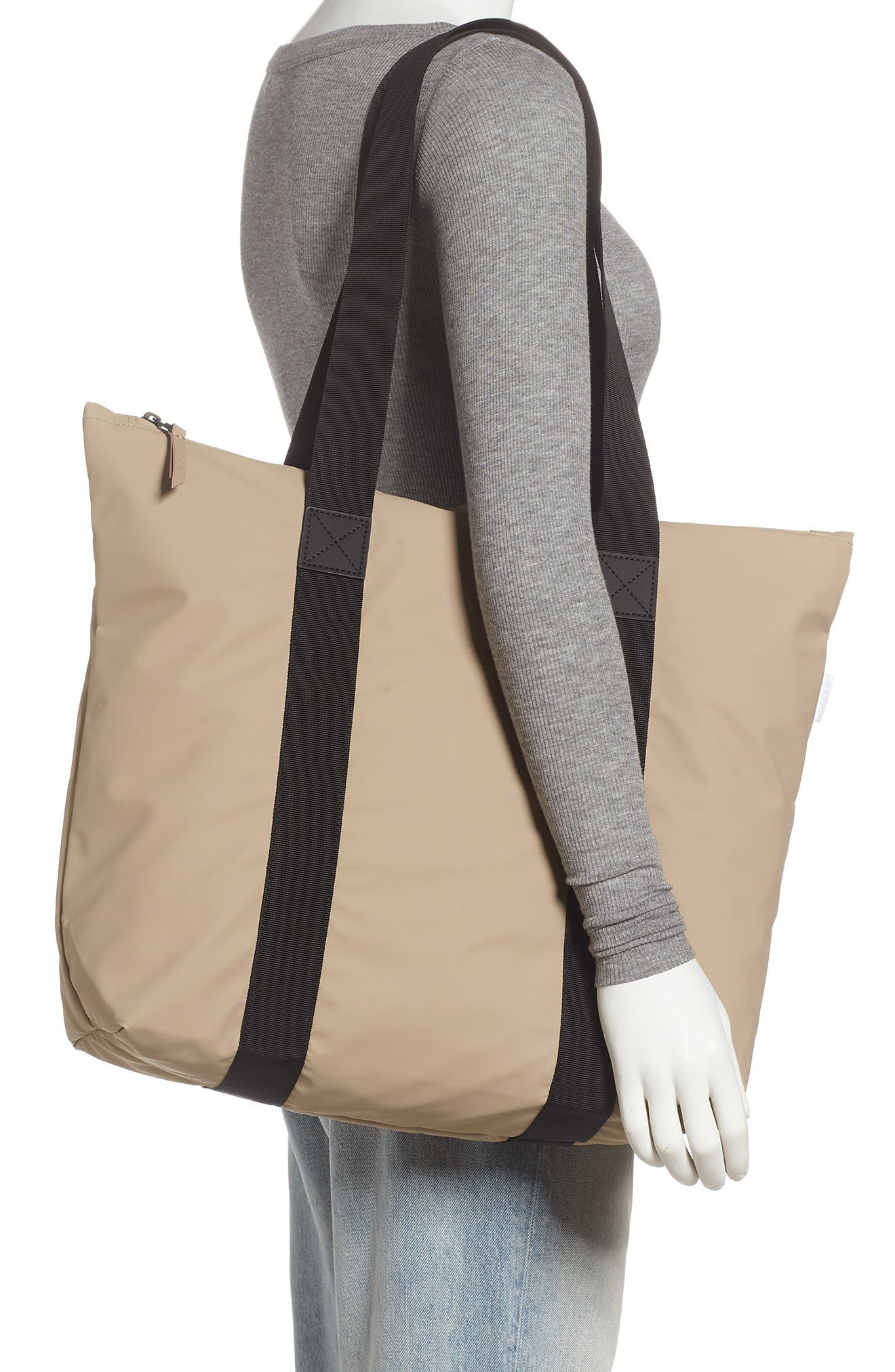 Rush Waterproof Tote, Alternate, color, BEIGE