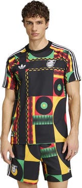 adidas Men's adidas Yellow Jamaica National Team Originals T-Shirt