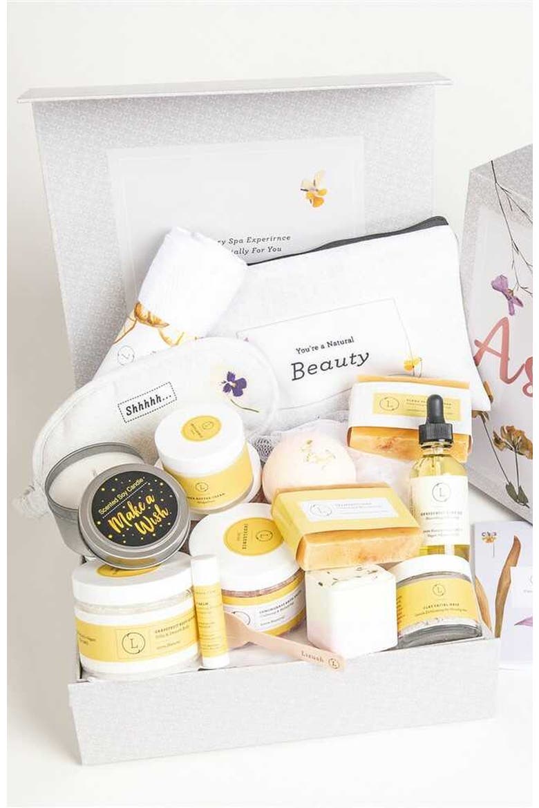Cheer Up Citrus Sunshine Gift Basket, Natural Care Package, Main, color, None
