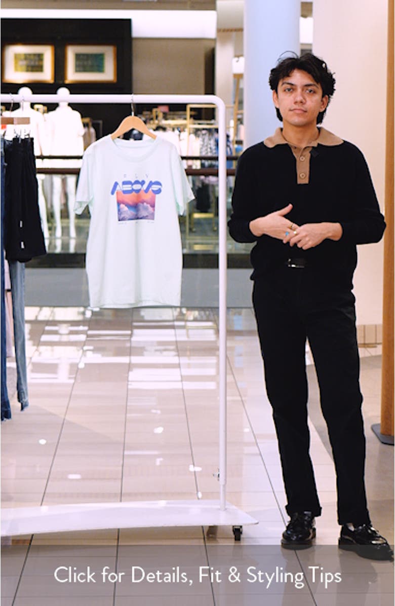 Kids
 Sportswear Fly Above Cotton Graphic T-Shirt, sales video thumbnail