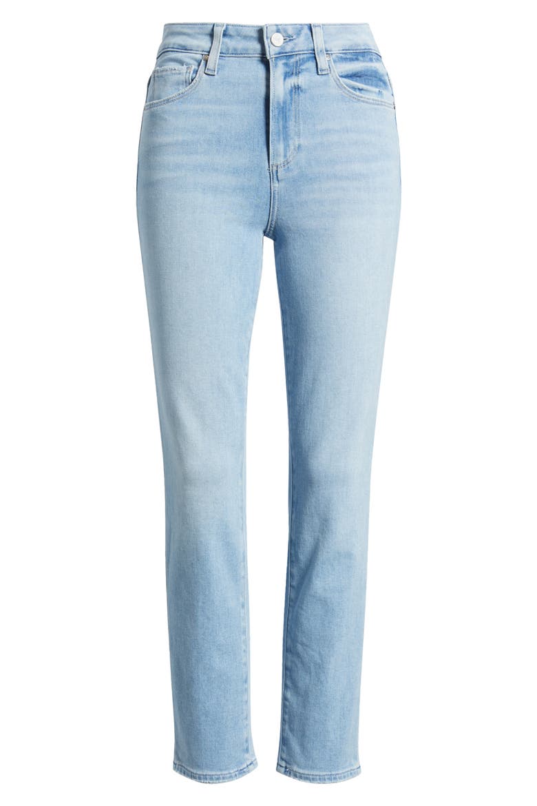 Gemma High Waist Crop Cigarette Jeans, Alternate, color, LUMINARIES
