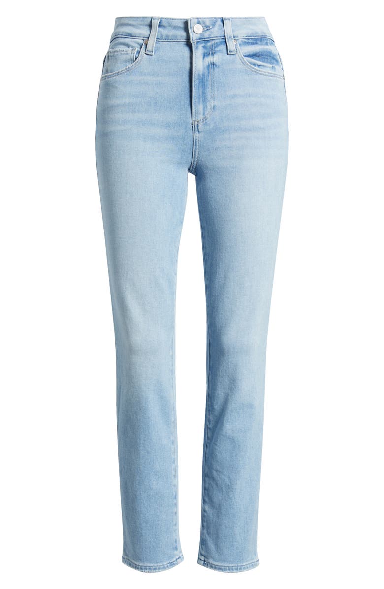 PAIGE Gemma High Waist Crop Cigarette Jeans, Alternate, color, Luminaries