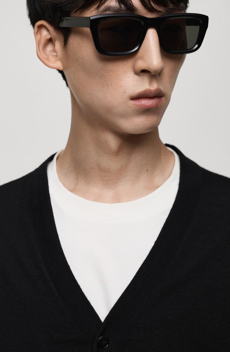 MANGO Wool Cardigan, Alternate, color, 