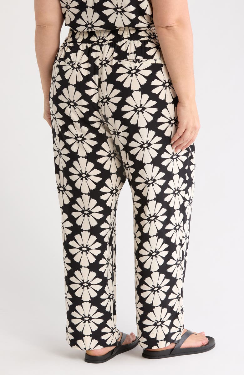 DR2 by Daniel Rainn Wide Leg Pull-On Pants, Alternate, color, Black