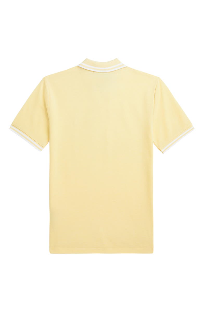 Polo Ralph Lauren Kids' Tipped Cotton Oxford Piqué Polo, Alternate, color, 