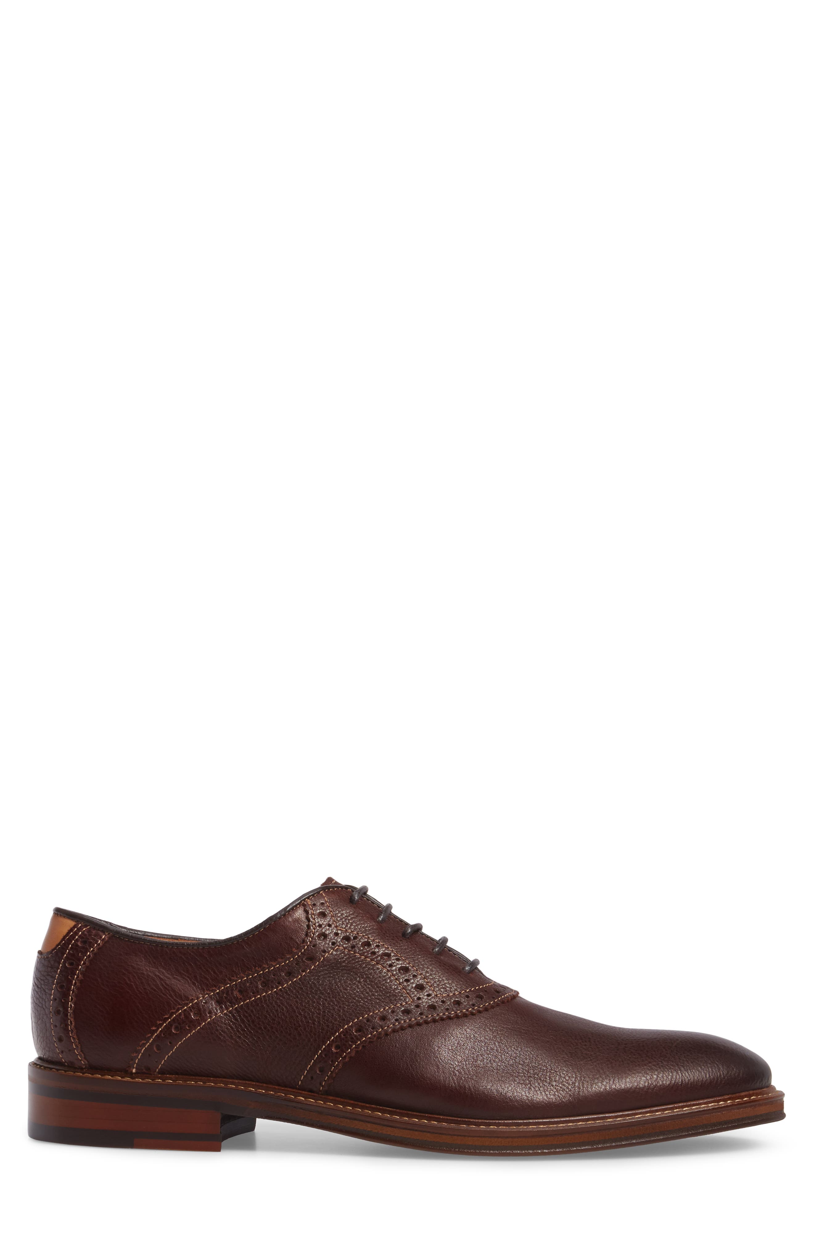 Warner Saddle Shoe, Alternate, color, MAHOGANY