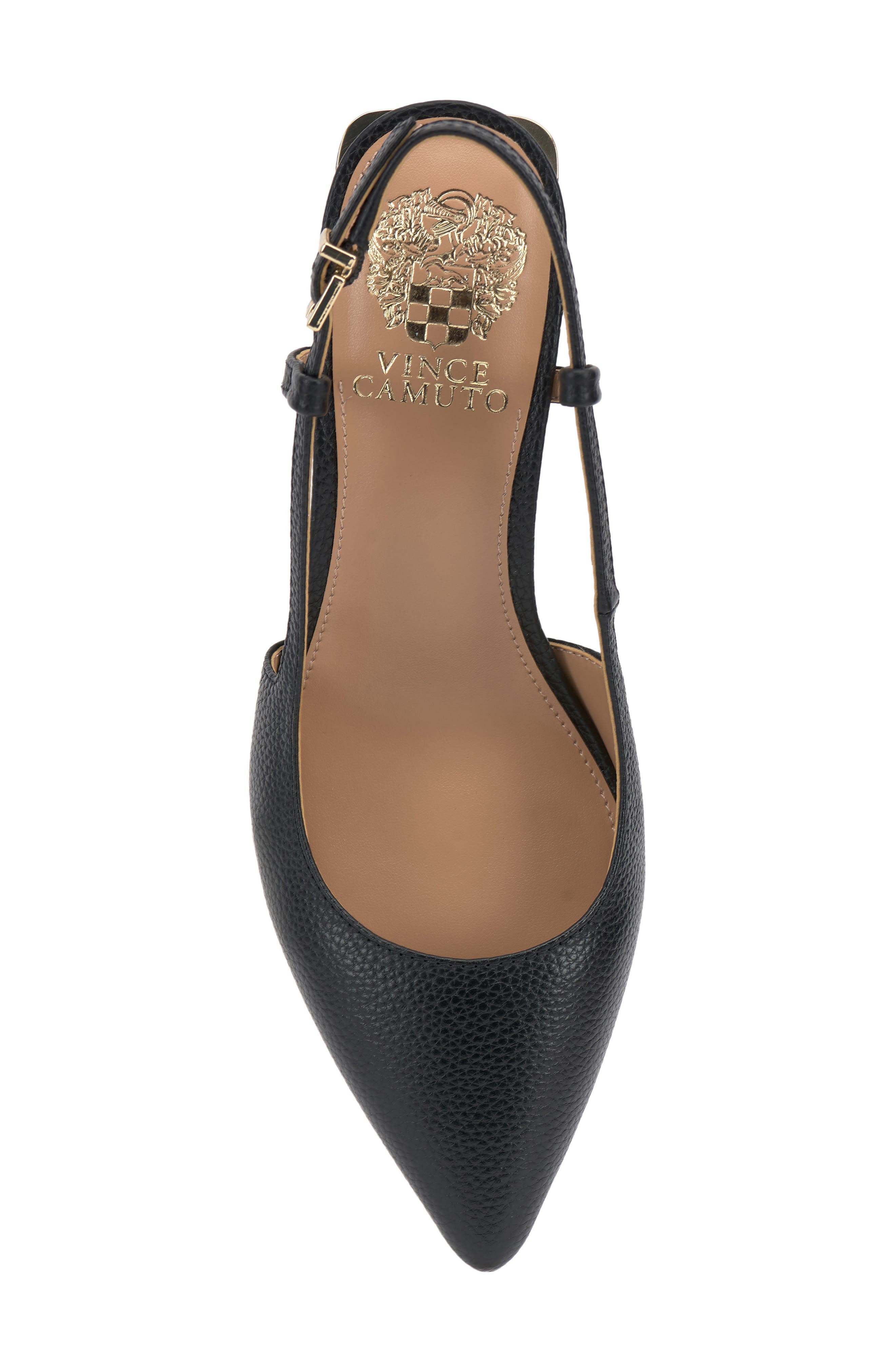 Vince Camuto Haslie Slingback Sandal, Alternate, color, Black