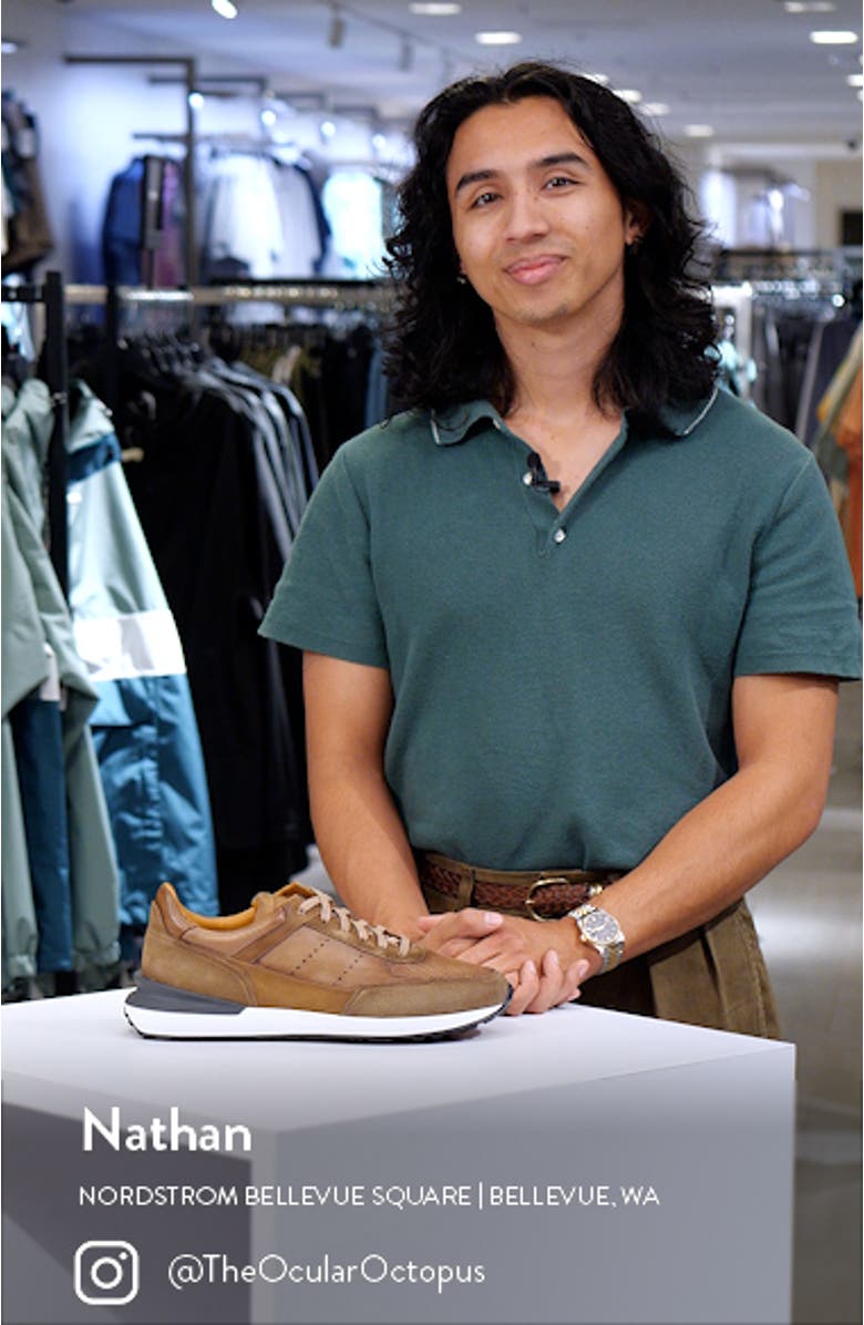 Bravo Perforated Sneaker, sales video thumbnail