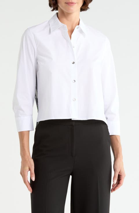 Fawn Scarf Back Shirt