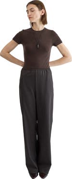 Almina Concept Short Sleeve Knit Top