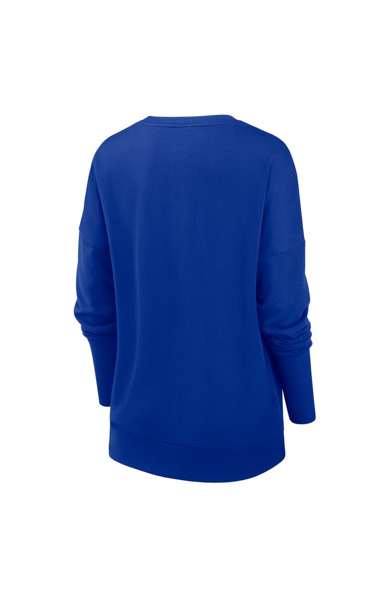 Nike Women's Nike Royal Denver Broncos Rewind Playback Icon Performance Pullover Sweatshirt, Alternate, color, Royal