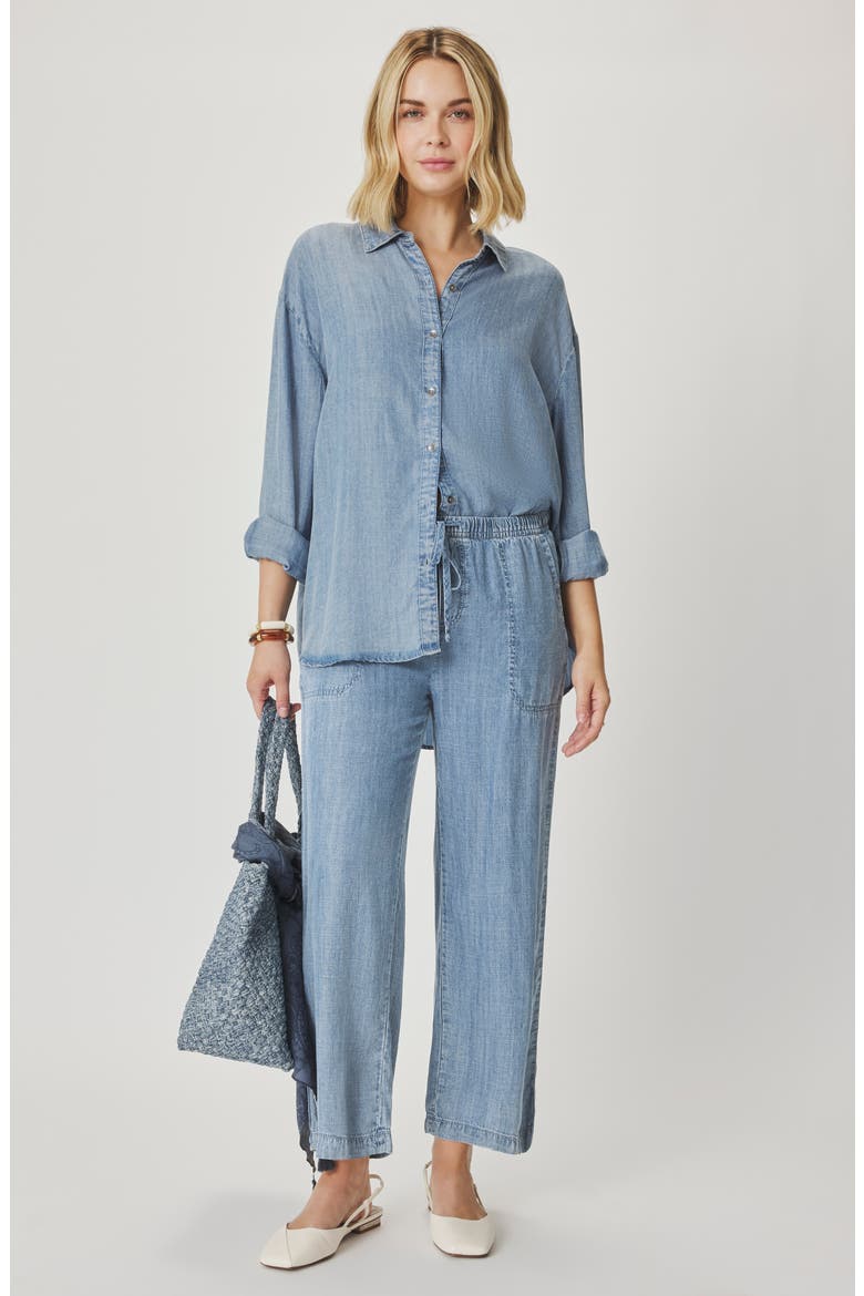 Chambray Shirt, Alternate, color, INDIGO BLUE