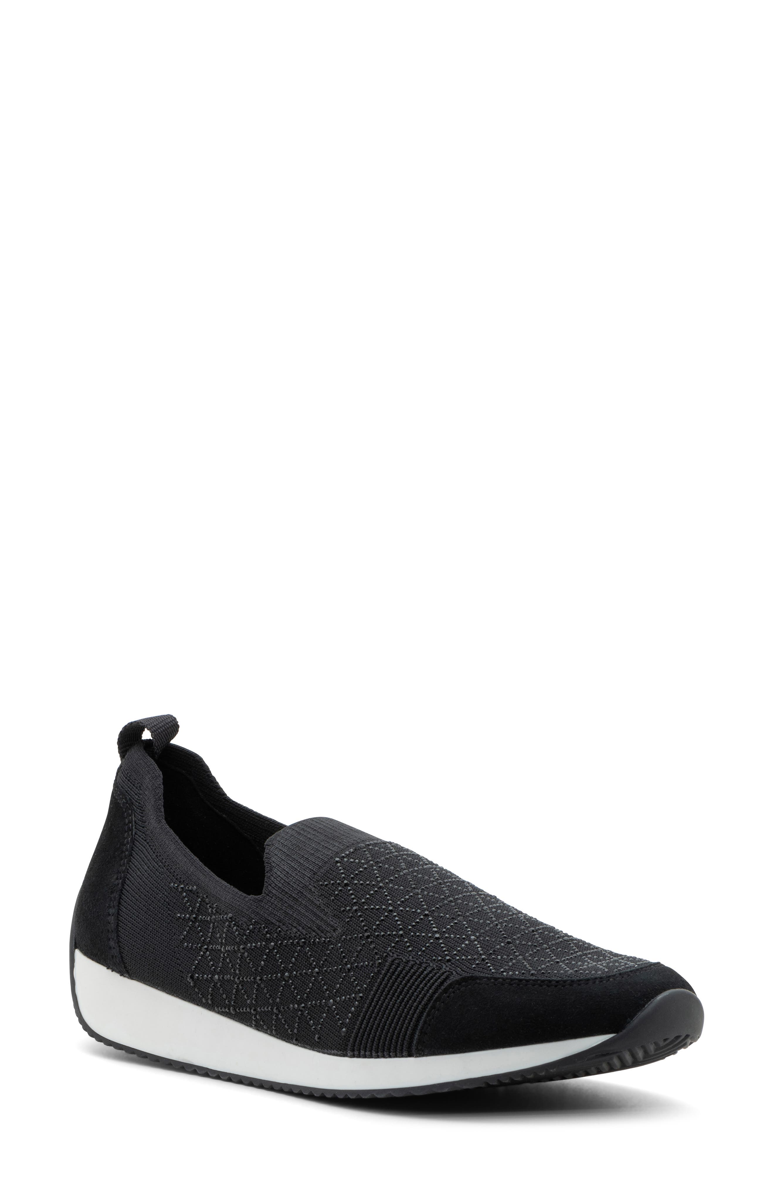 ara Layton 3 Slip-On Shoe, Main, color, Black