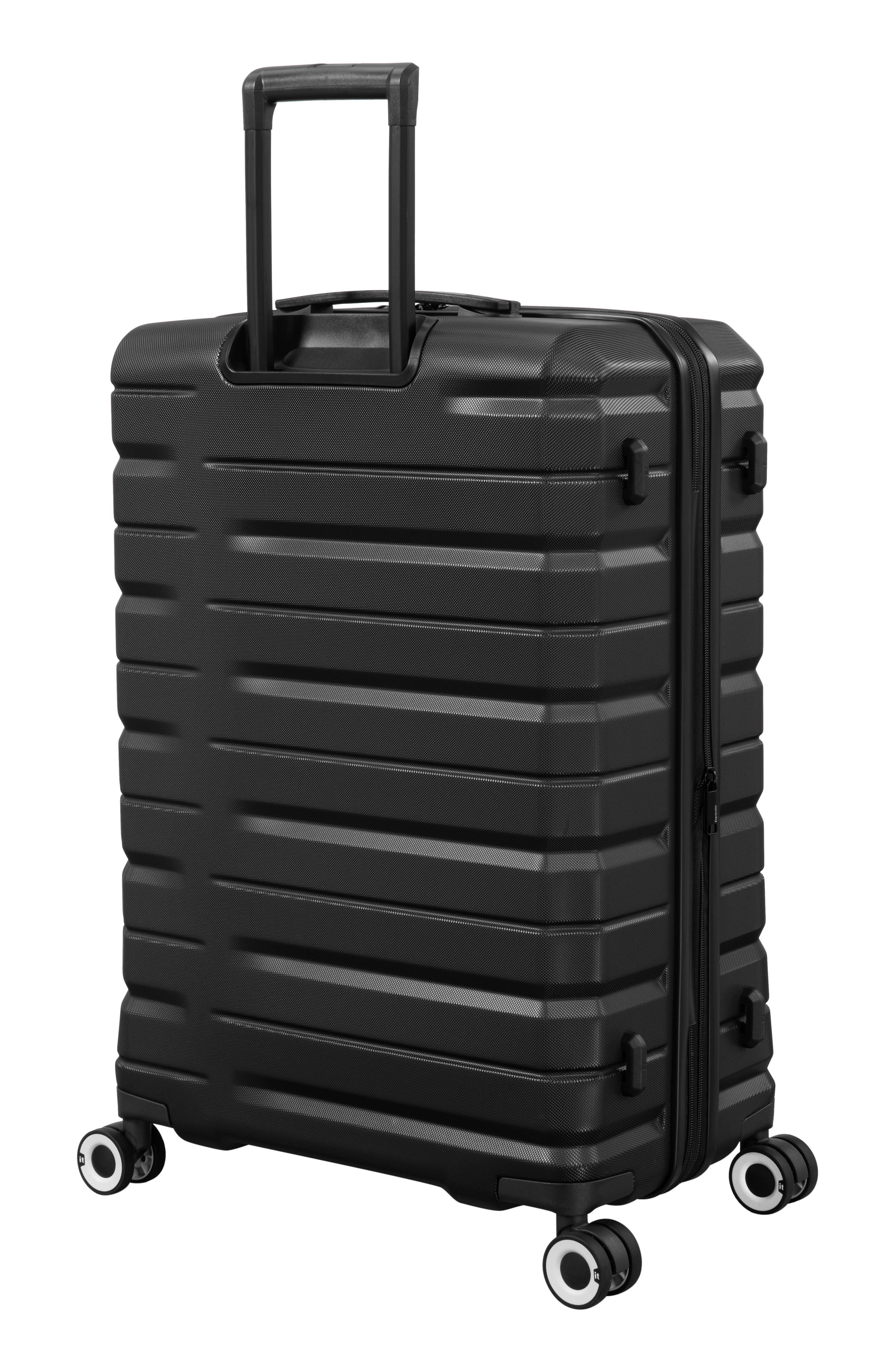 IT LUGGAGE Submission 21-Inch Carry-On Spinner Luggage, Alternate, color, Black