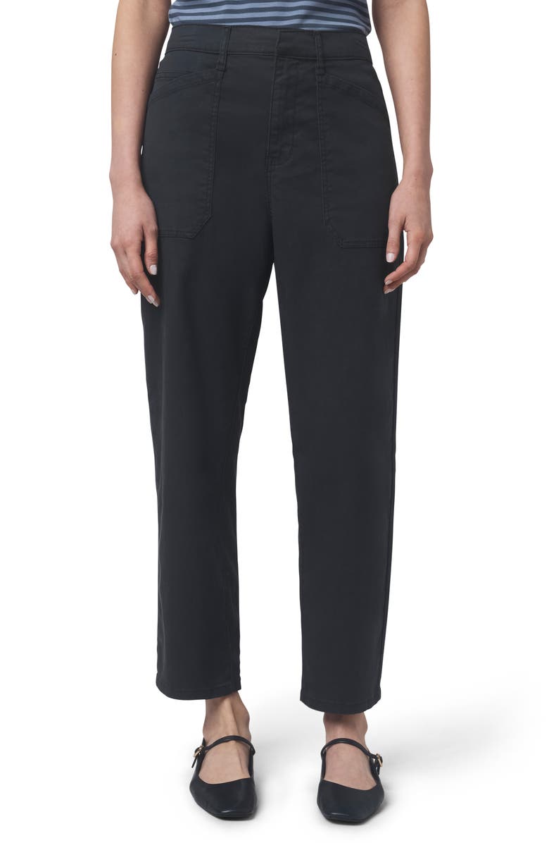 Splendid Carissa Twill Pants, Main, color, Lead
