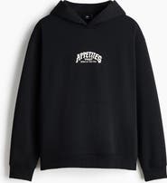 H&M Relaxed Fit Printed Hoodie