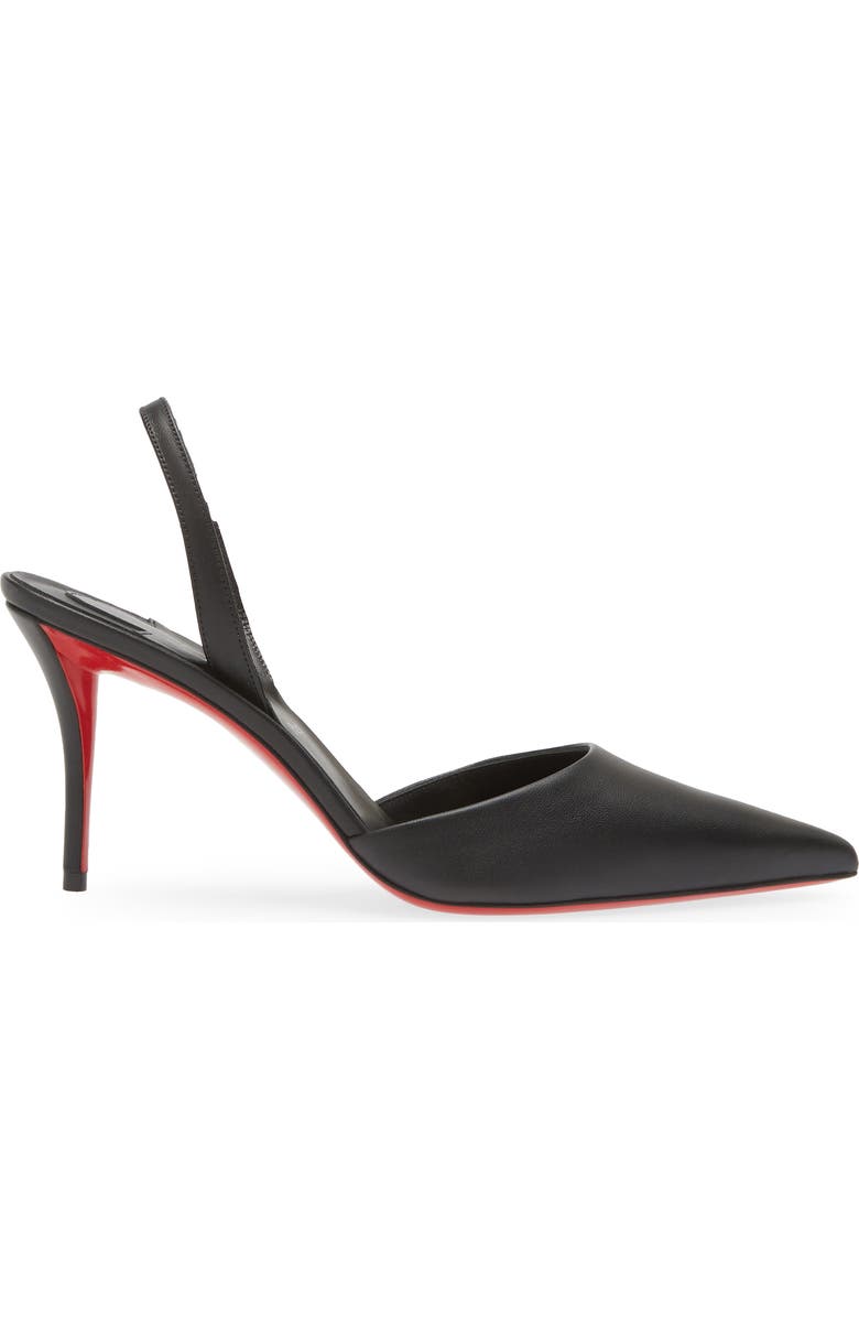 Christian Louboutin Apostropha Pointed Toe Slingback Pump, Alternate, color,