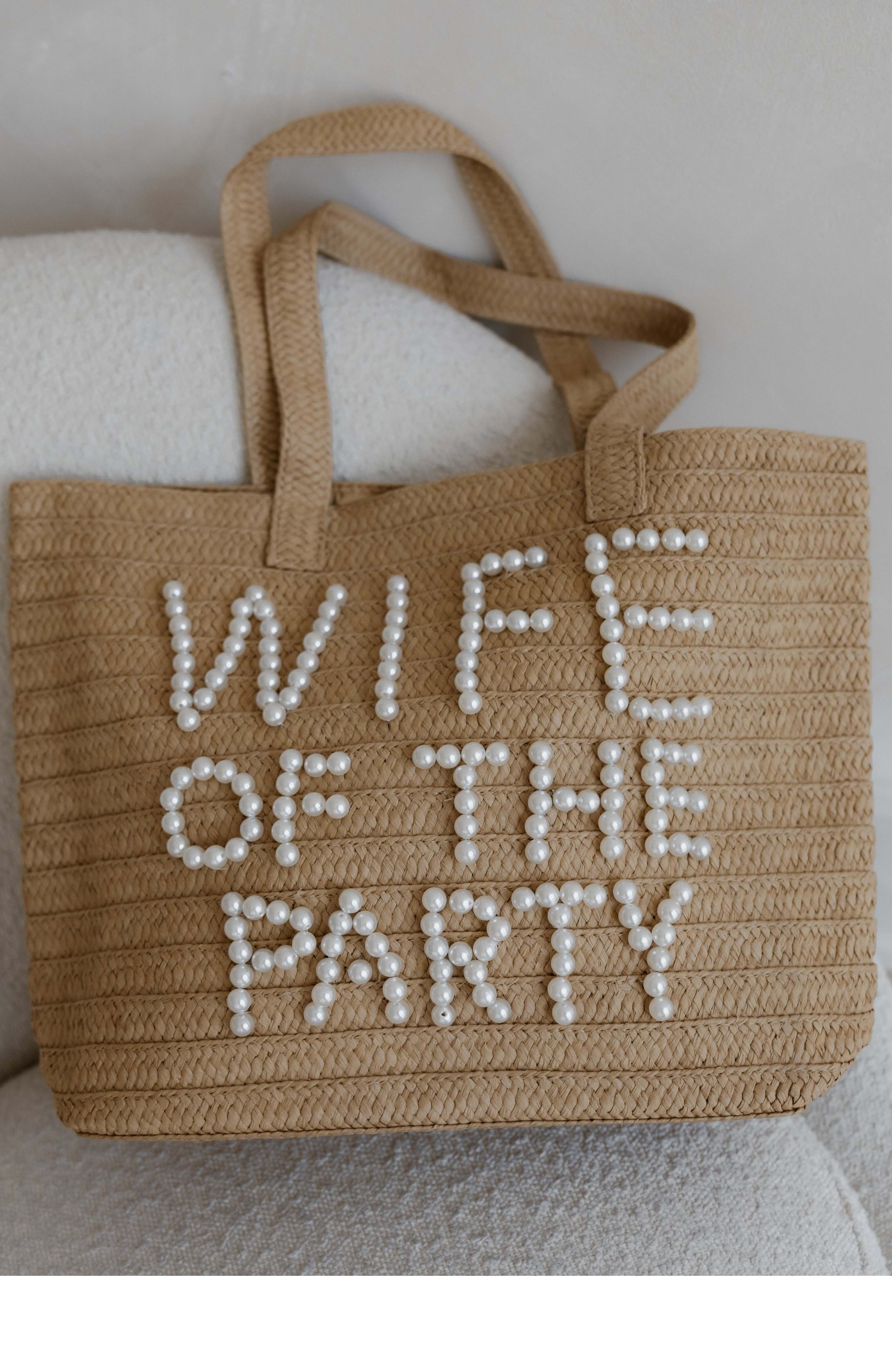 Untamed Petals Bach Party Pearl Tote, Alternate, color, Natural