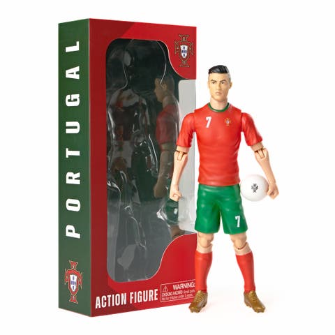 SOCKERS Portugal Cristiano Ronaldo 8" Collectible Soccer Action Figure