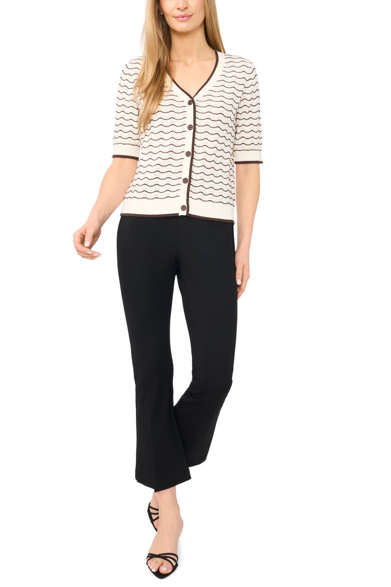Scallop Cardigan, Alternate, color, NEW IVORY