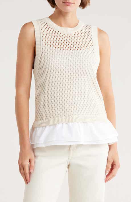 Sanctuary Perfect Mix Cotton Sweater Vest