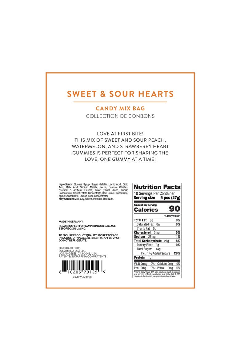 Sweet & Sour Hearts Candy Mix, Alternate, color, NO COLOR