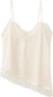 MANGO Tity Lace Trim Camisole