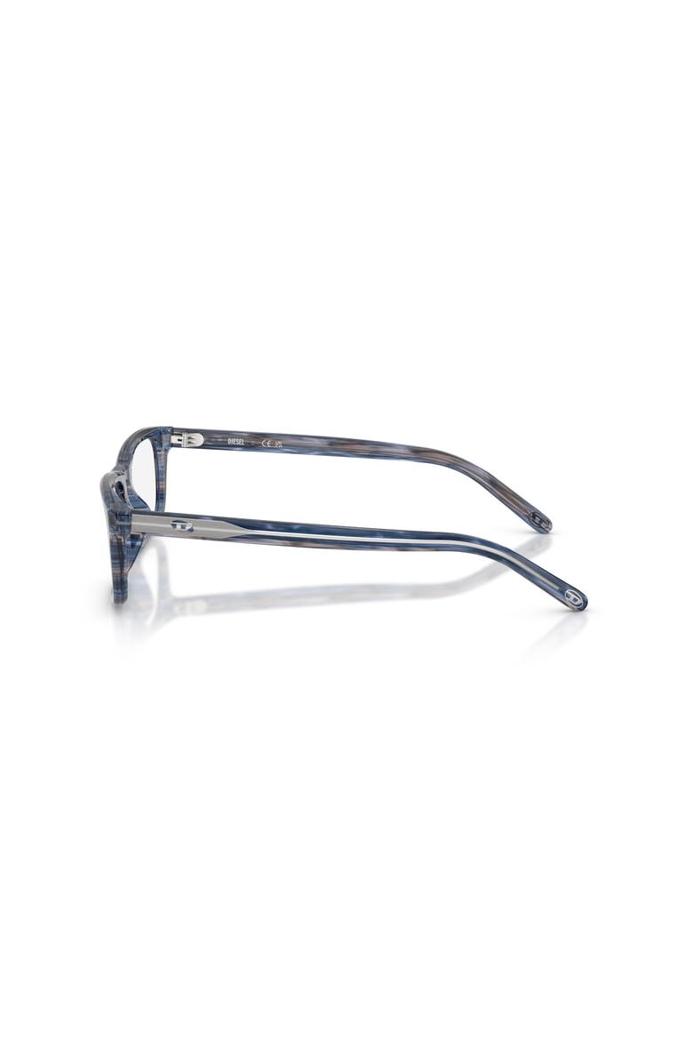 54mm Rectangle optical glasses, Alternate, color, Blue