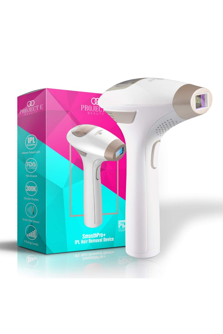 SmoothPro+ IPL Hair Removal Device, Main, color, White