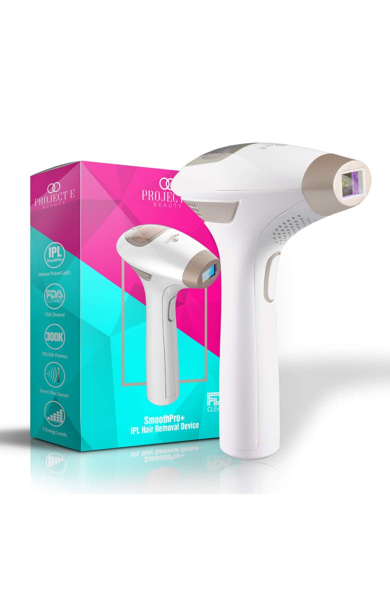Project E Beauty SmoothPro+ IPL Hair Removal Device, Main, color, White