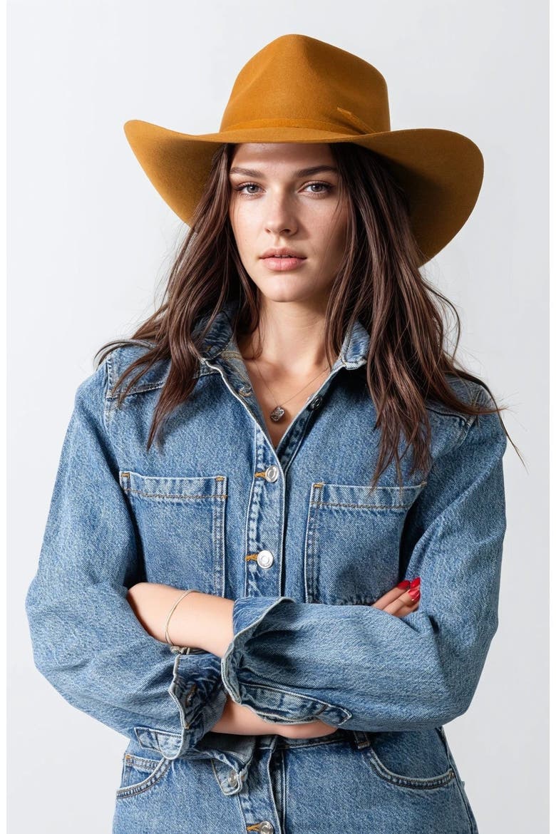 The Billie Premier Western Cowboy Hat, Alternate, color, Brown