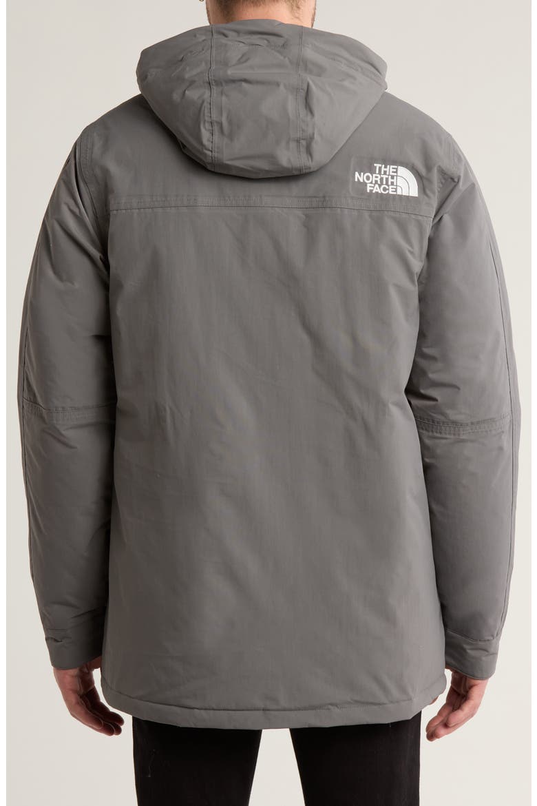 McMurdo Waterproof 600 Fill Power Hooded Down Parka with Faux Fur Trim, Alternate, color, SMOKED PEARL