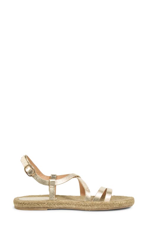 Lk Bennett Indie Espadrille Sandal In Gold
