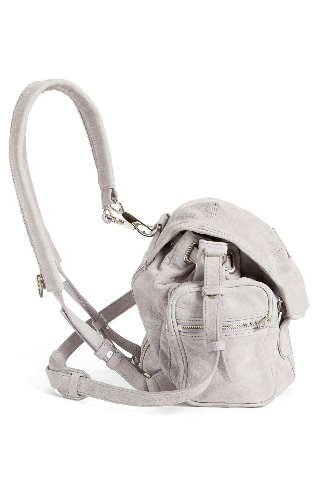 Alexander Wang 'Mini Marti' Leather Backpack, Alternate, color, 