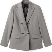 MANGO Double Breasted Blazer