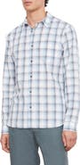Vince Atwater Plaid Long Sleeve Button-Up Shirt