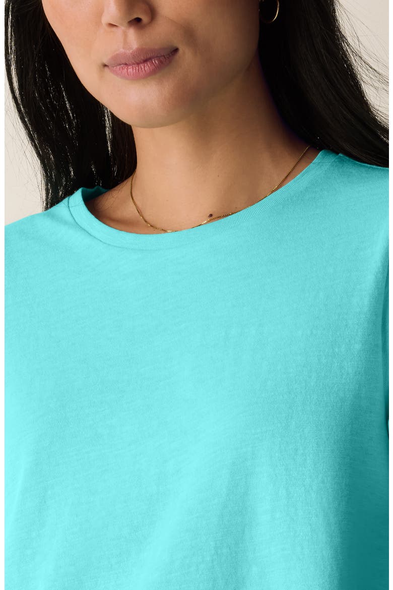 Crewneck Top, Alternate, color, AQUA