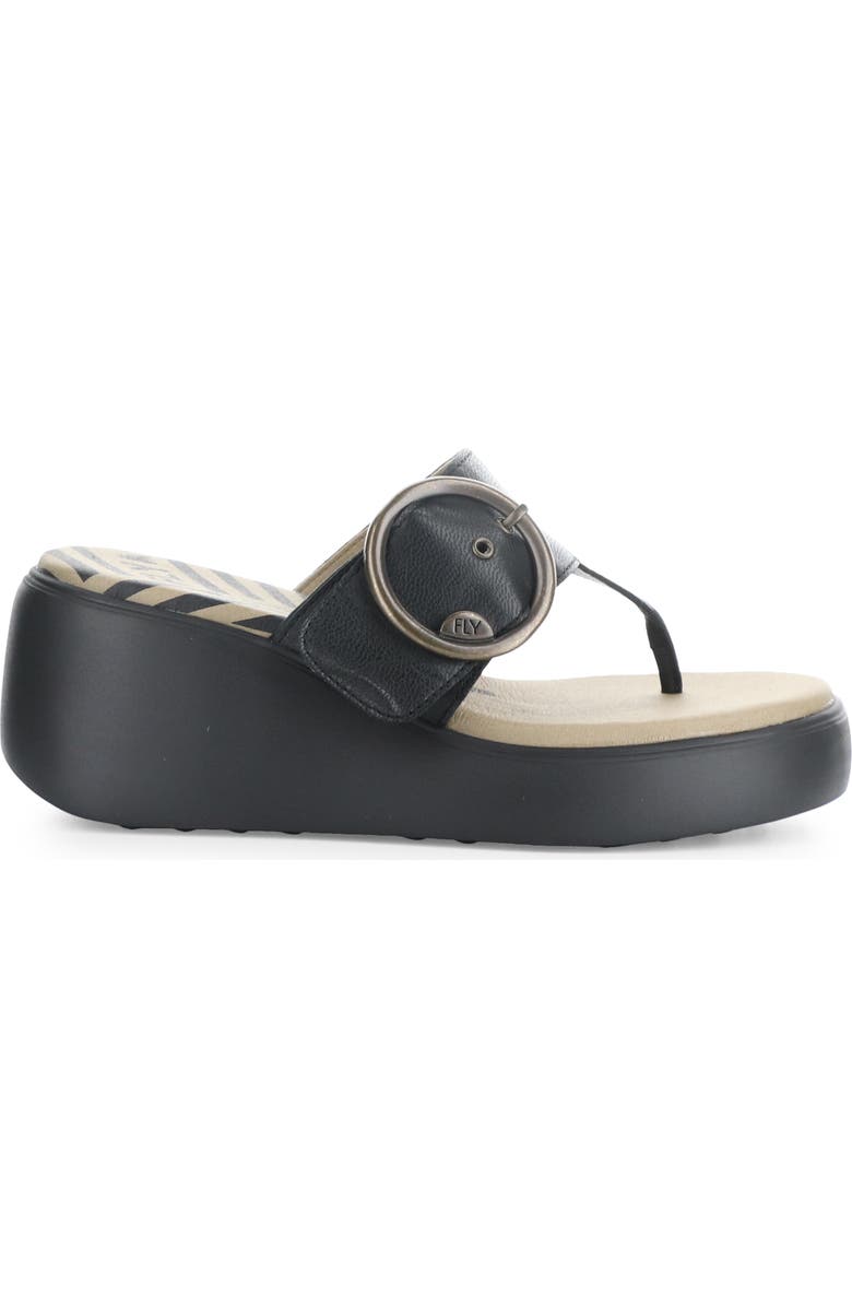 Fly London Dafi Platform Sandal, Alternate, color,