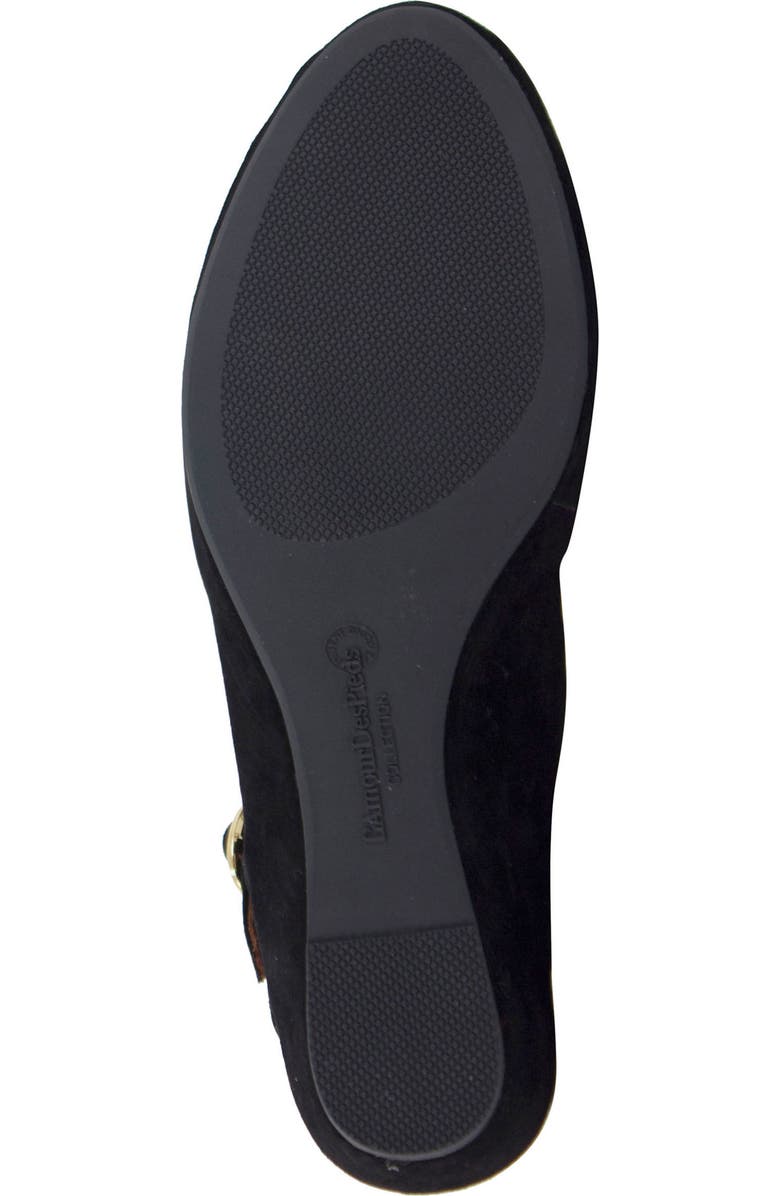 L'Amour des Pieds 'Brenn' Ankle Strap Sandal, Alternate, color, Black Suede