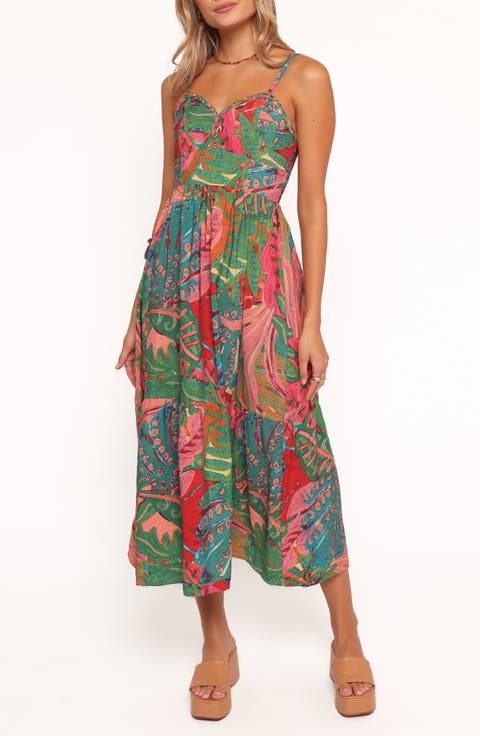 Eleonora Fit & Flare Midi Dress