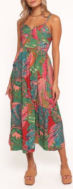 Petal & Pup Eleonora Fit & Flare Midi Dress