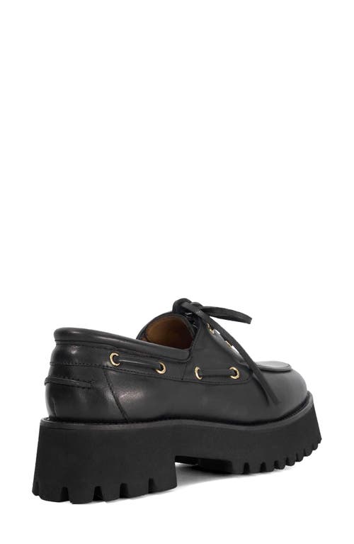 Dune London Griffyn Platform Loafer In Black