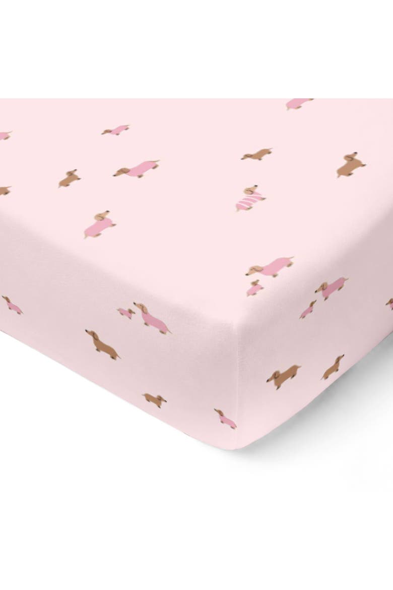 Crib Sheet, Main, color, Girl Dog