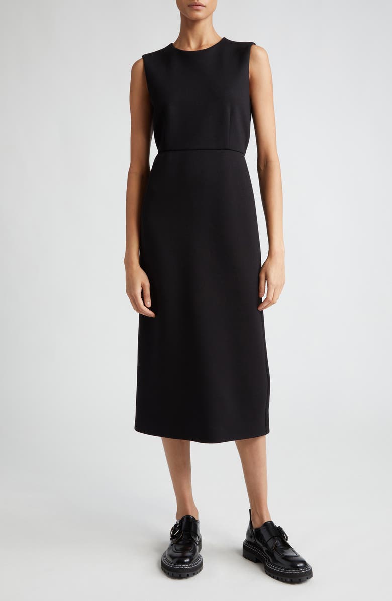Max Mara Maremar Sleeveless Jersey Sheath Dress, Main, color,