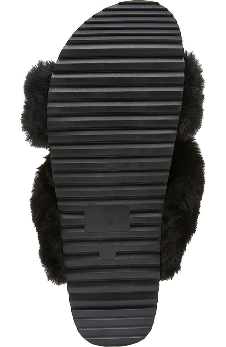 Coconuts by Matisse Seasons Faux Fur Slide Sandal, Alternate, color,