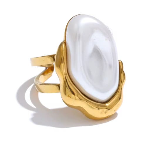 Brooke Baroque Pearl Ring