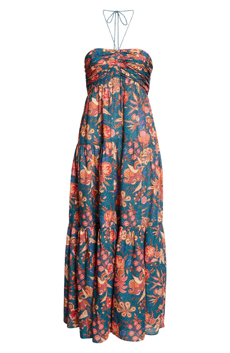 Ulla Johnson Siya Halter Cover-Up Dress, Alternate, color,