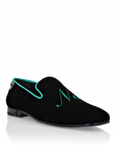 Velvet Loafers Men